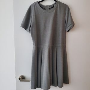 Grey H and M A Line Dress